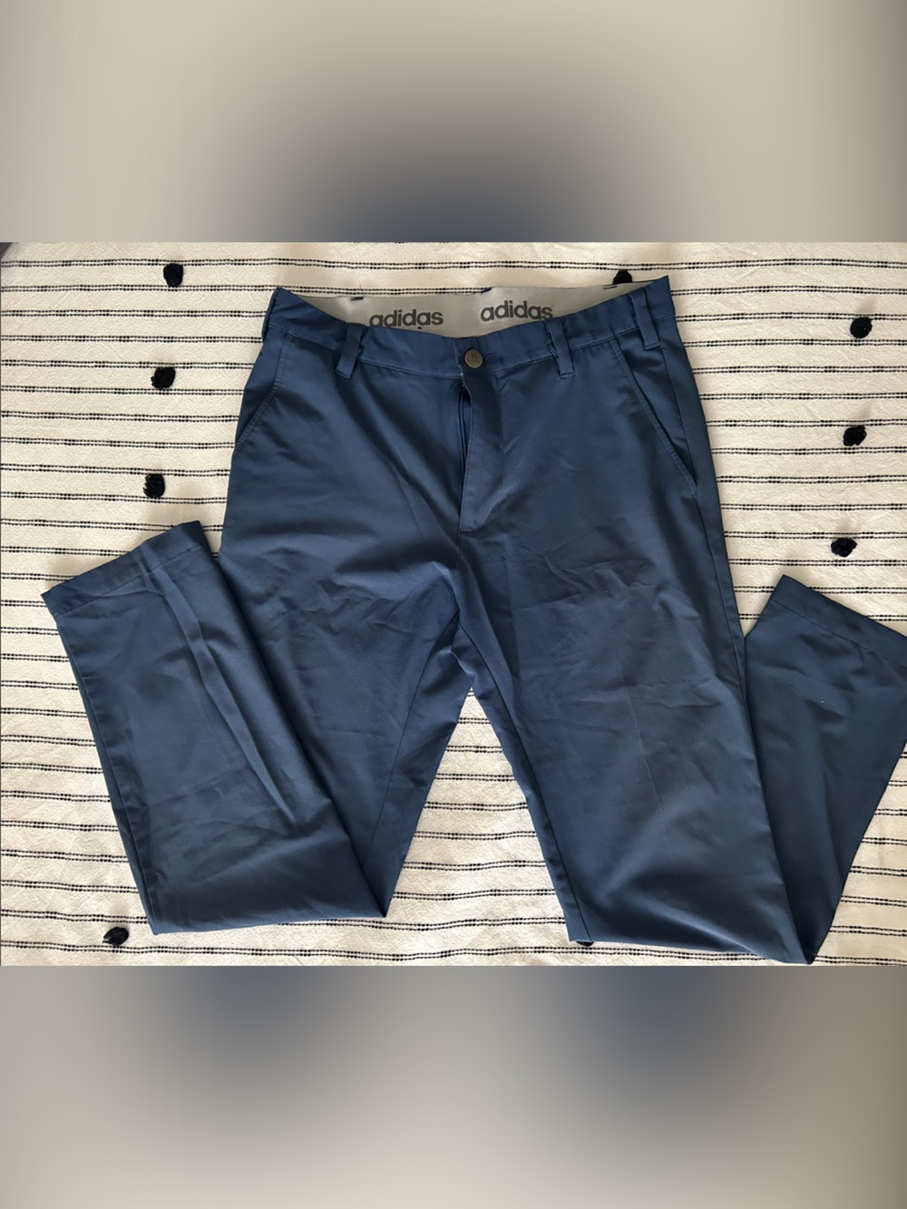 adidas Men’s Navy Blue Golf Pants